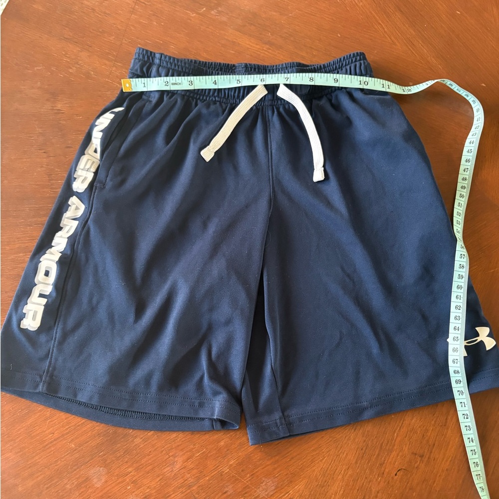 Under Armour Navy Blue Athletic Shorts